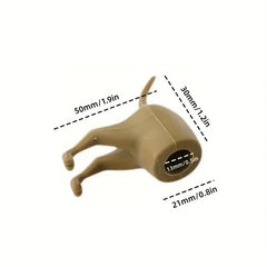 Funny Pooping Dog Butt Toothpaste Topper Cap Self Closing Toothpaste Caps