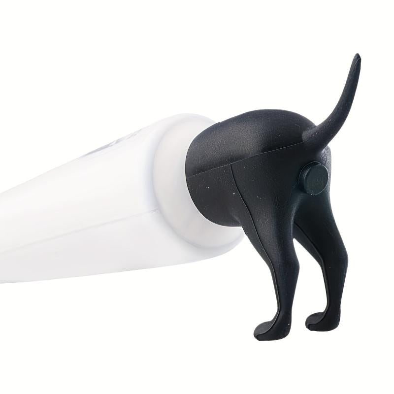 Funny Pooping Dog Butt Toothpaste Topper Cap Self Closing Toothpaste Caps