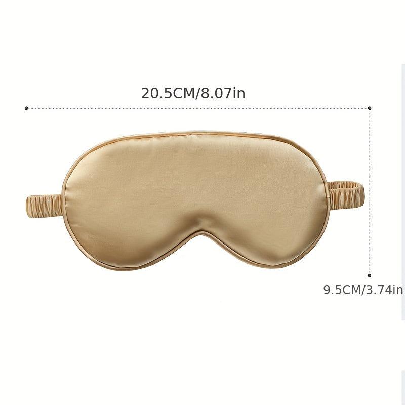 3Pcs Set Silk Eye Mask Face Mask Eyeshade Blindfold Travel Rest Eye Cover