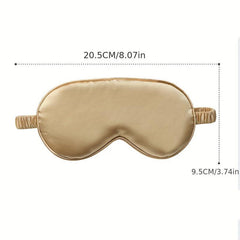 3Pcs Set Silk Eye Mask Face Mask Eyeshade Blindfold Travel Rest Eye Cover