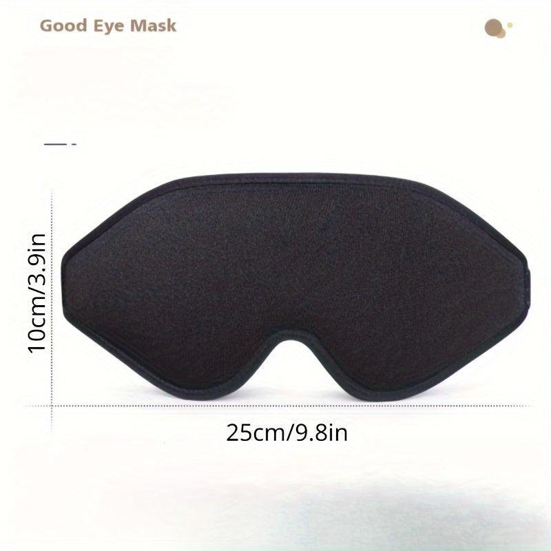 3D Memory Foam Sleep Mask Block Out Light Blindfold