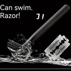 Double Edge Metal Safety Razor Vintage Beard Scraper Manual Razor Safety Holder