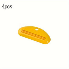 4pcs Plastic Tube Squeezer Toothpaste Clips Holder Dispenser