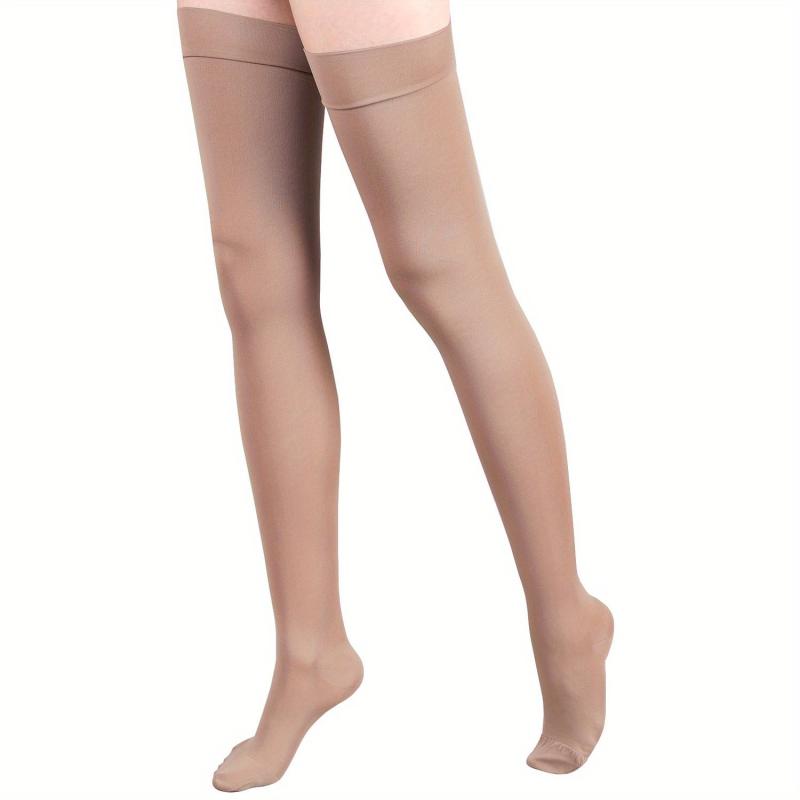 15-20 MmHg Compression Thigh High Stockings for Men and Women