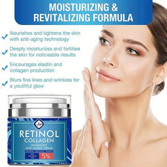 Retinol Neck Cream with Collagen & Hyaluronic Acid