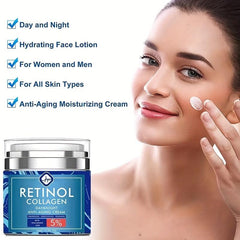 Retinol Neck Cream with Collagen & Hyaluronic Acid