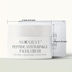Peptide Smoothing Facial Cream Anti Aging Hyaluronic Acid 30ml