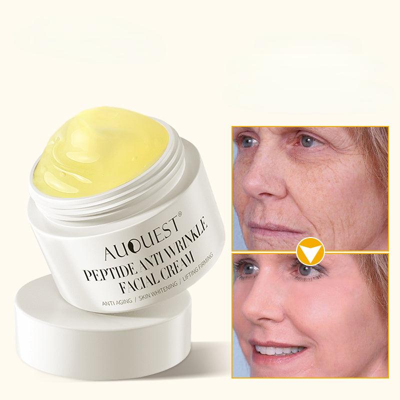 Peptide Smoothing Facial Cream Anti Aging Hyaluronic Acid 30ml
