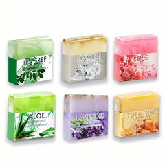 Lavender Rose Bar Soap for Bath Cleaning