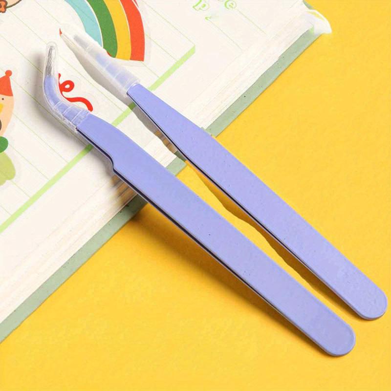 2pcs Stainless Steel Precision Eyebrow Tweezers Beauty Tool