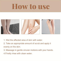 100ml Shea Butter Exfoliating Scrub for Legs