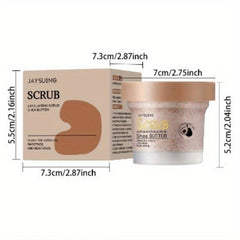 100ml Shea Butter Exfoliating Scrub for Legs