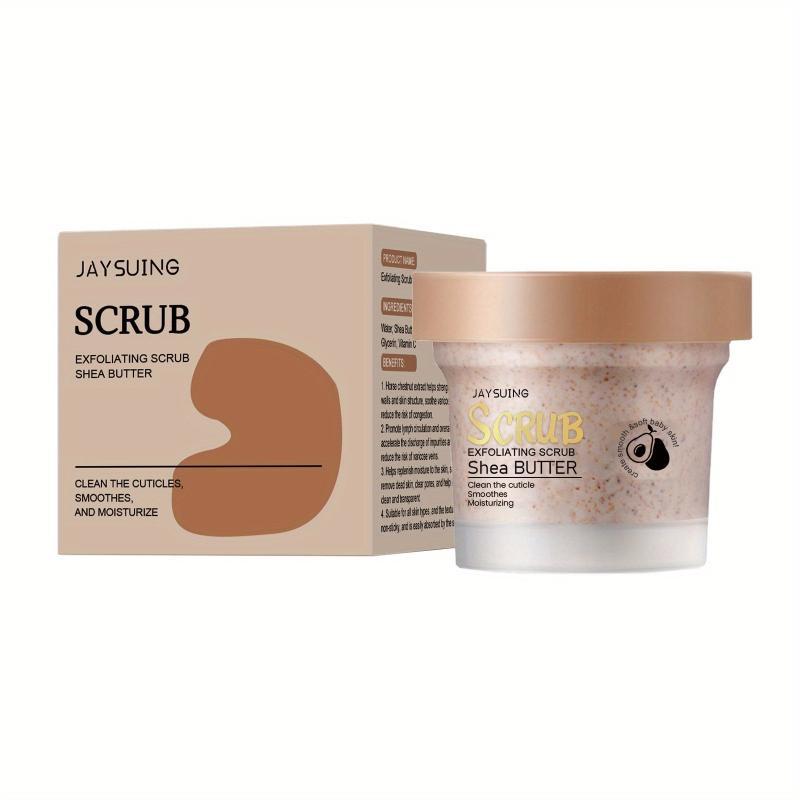 100ml Shea Butter Exfoliating Scrub for Legs