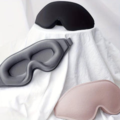 3D Eye Mask Breathable Light blocking Fatigue relieving Sleep Eye Mask