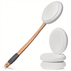 4pcs Lotion Applicator For Back Feet 3 Replaceable Pads with Long Handle
