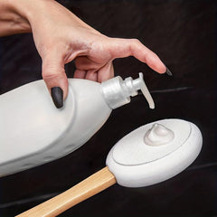 4pcs Lotion Applicator For Back Feet 3 Replaceable Pads with Long Handle