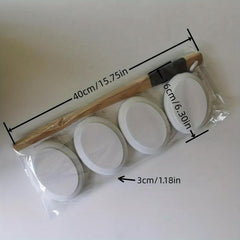 Lotion Applicator Set for Back Feet with Back Lotion Applicator Heads