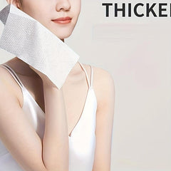 Compr. Disposable Face Towel 14pcs Portable Cotton Cleansing Towel