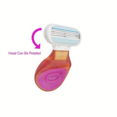 PearlMax Travel Razor Portable Mini Razor For Silky Shaving On The Go