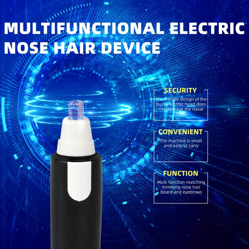 Electric Nose Hair Trimmer for Men and Women - Painless Removal