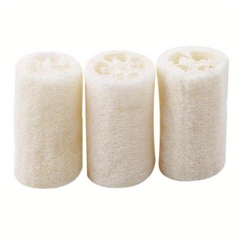 3pcs Natural Exfoliating Loofah Sponge Body Scrubber Spa Bathing Showering