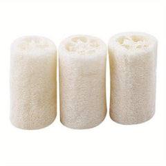 3pcs Natural Exfoliating Loofah Sponge Body Scrubber Spa Bathing Showering