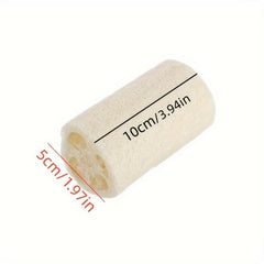 3pcs Natural Exfoliating Loofah Sponge Body Scrubber Spa Bathing Showering