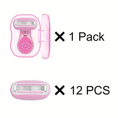 5-Layer Women's Hair Removal Razor for Smooth Shaving