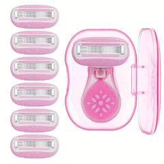 5-Layer Women's Hair Removal Razor for Smooth Shaving