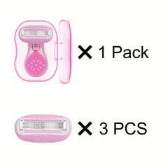 5-Layer Women's Hair Removal Razor for Smooth Shaving