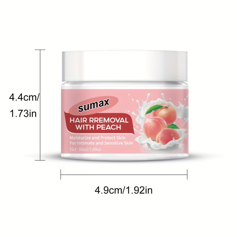 50ml Peach Hair Removal Cream For Women - Effective Hair Removal in 8 Minutes