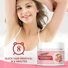 50ml Peach Hair Removal Cream For Women - Effective Hair Removal in 8 Minutes
