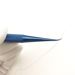 1pc Titanium Alloy 0.15mm Sharp Tweezers for Eyelash Extension