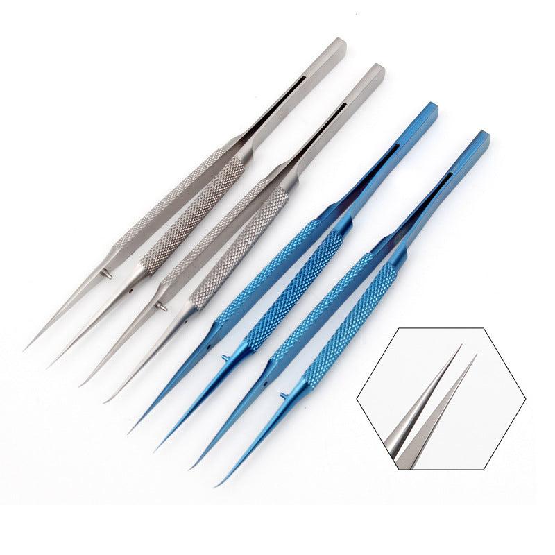 1pc Titanium Alloy 0.15mm Sharp Tweezers for Eyelash Extension