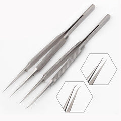 1pc Titanium Alloy 0.15mm Sharp Tweezers for Eyelash Extension