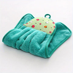 8pcs Soft Absorbent Hand Towels Drying Towel Cleaning Rag Bathroom Supplies