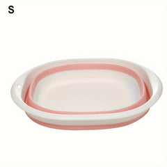 Portable Folding Basin Multipurpose Collapsible Wash Basin Lightweight Basin