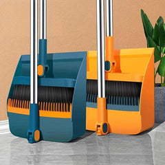 Household Broom And Dustpan Set with Long Handle