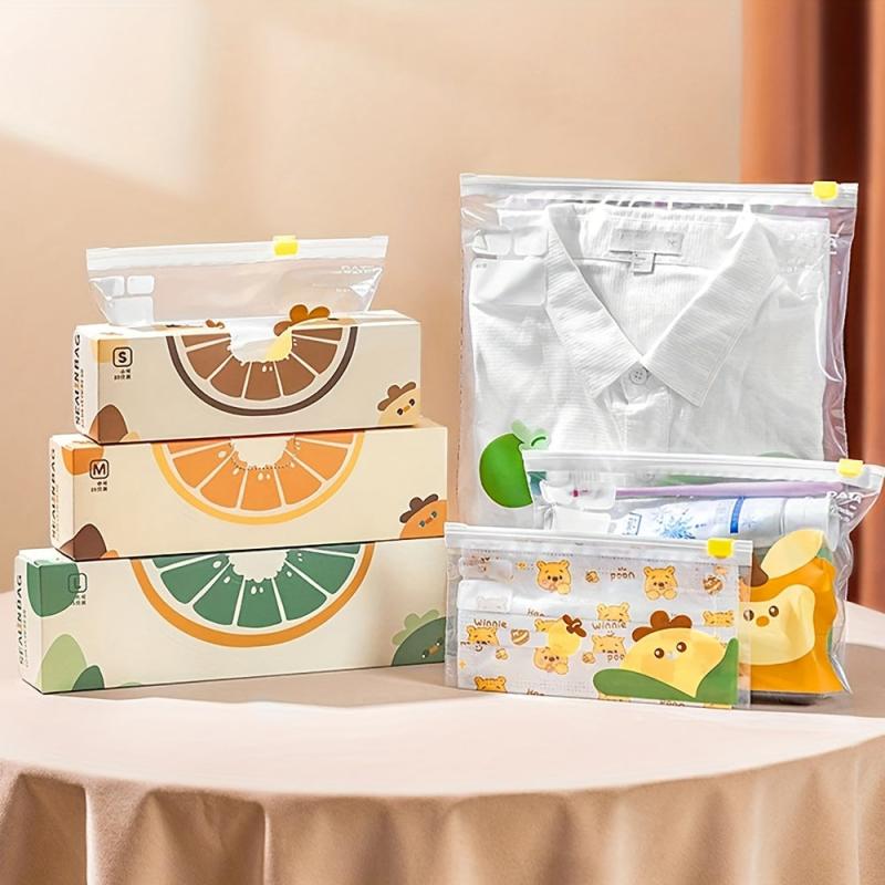 15 20pcs Disposable Fresh-keeping Bags for Kitchen Home Travel Business