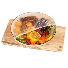100pcs Reusable Silicone Lid Covers for Fresh Food Storage
