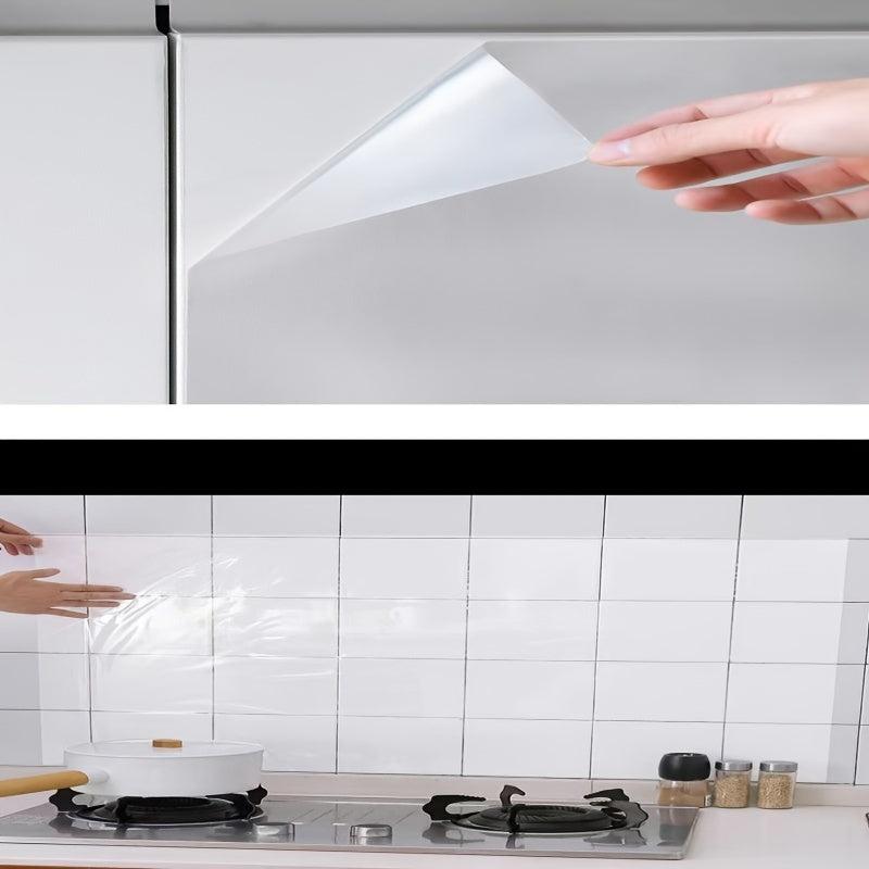 Transparent Self Adhesive Kitchen Greaseproof Sticker Roll