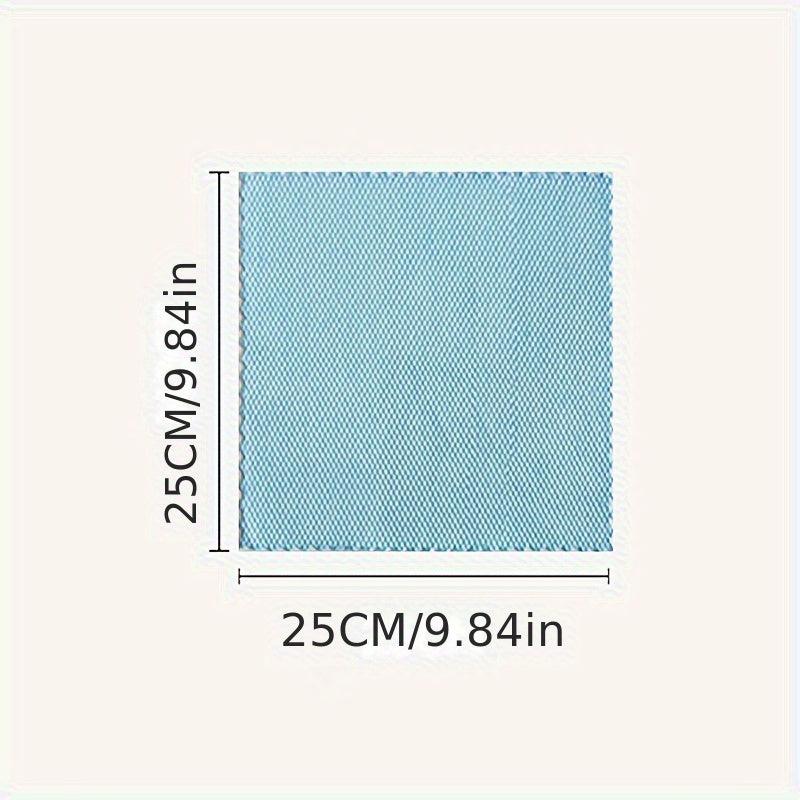10 Microfiber Glass Cleaning Cloths Fish Scale Wiping Towel