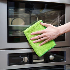10pcs Microfiber Cleaning Cloths Soft Absorbent Lint-Free Wash Cloth 30x30 cm