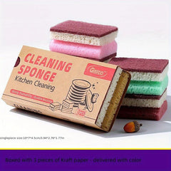 Sponge Wipe Kitchen Cleaning Supplies High Density Scouring Pad Dishcloth