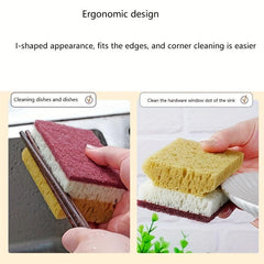 Sponge Wipe Kitchen Cleaning Supplies High Density Scouring Pad Dishcloth