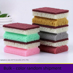 Sponge Wipe Kitchen Cleaning Supplies High Density Scouring Pad Dishcloth