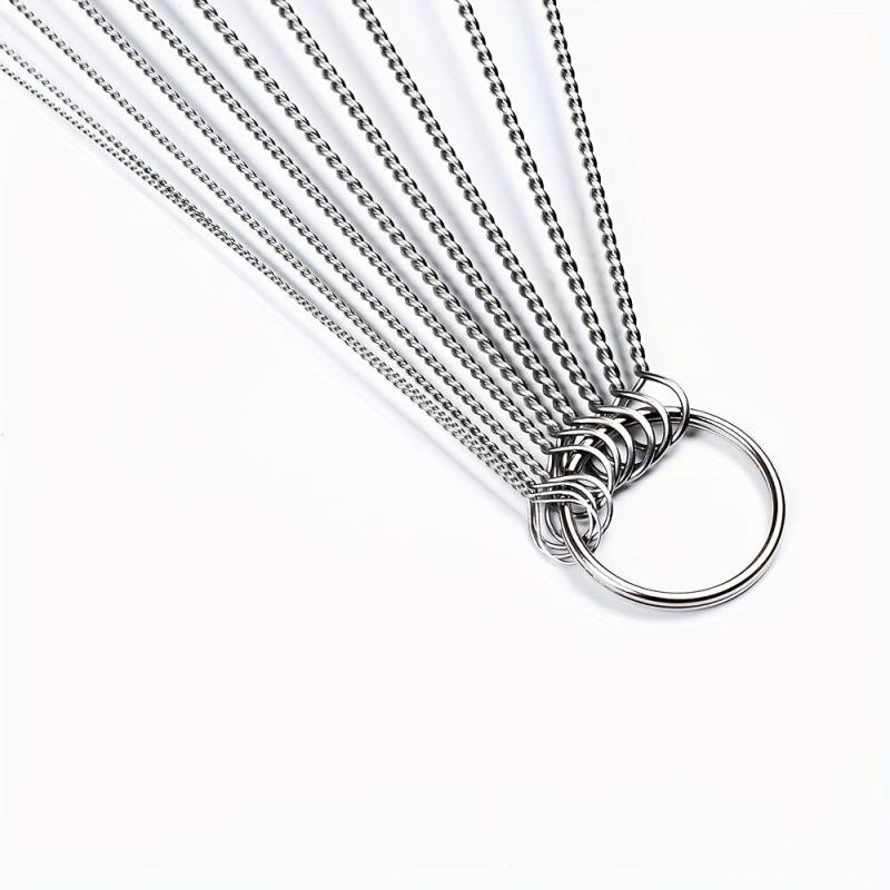 10pcs Long Straw Brush Set 8.2in Nylon Pipe Tube Cleaner 10 Diameters