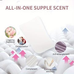 40pcs Fabric Softener Dryer Sheets Laundry Scented Sheet