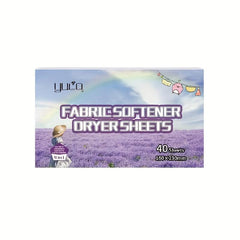 40pcs Fabric Softener Dryer Sheets Laundry Scented Sheet