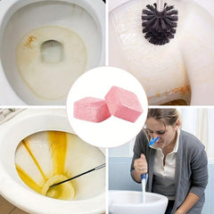 10pcs Toilet Bowl Cleaner Tablet Deep Cleaning Odor Remover